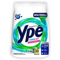 Sabão em Pó Ypê Power Act Sachê 2,4Kg