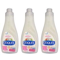 Sabão Liq. Lava Roupas Coco - Kit c/3 unids 500ml - Coquel
