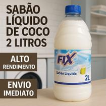 Sabão Liquido 2 Litros COCO Roupas Delicadas Envio Imedaito
