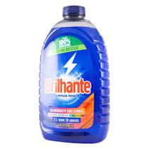 Sabao liquido brilhante lava roupas 3 lt roupas brancas e coloridas