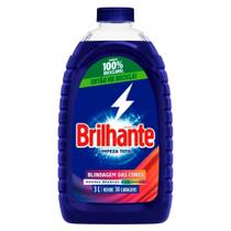 Sabão Líquido Brilhante Limpeza Total 3L Embalagem com 4 Unidades
