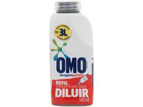 Sabão Líquido Concentrado Omo Lavagem Perfeita - Refil 500ml