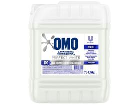 Sabão Líquido Concentrado OMO Lavanderia Profissional Perfect White 7L Sabão Líquido Concentrado OMO Lavanderia Profissional Perfect White 7L