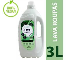 Sabão Líquido Lava Roupas Hipoalergênico 3L Capim Limão / positiv.a eco