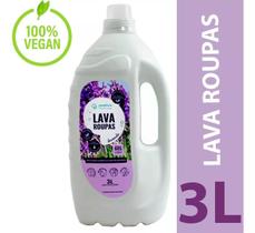 Sabão Líquido Lava Roupas Hipoalergênico 3L Lavanda / positiv.a eco