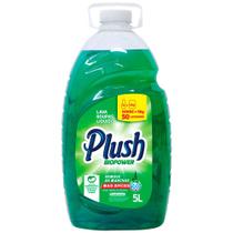Sabão Líquido Lava Roupas Plush Biopower 5 Litros - Remove as manchas mais difíceis