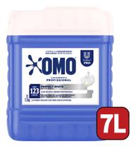 Sabão Líquido Omo Lava Roupas Brancas Perfect White 7l