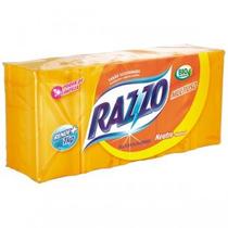 Sabão multiuso em barra razzo neutro 5x180g 900g Sabão multiuso em barra razzo neutro 5x180g 900g