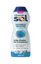 Sabonáceo Girando Sol Cremoso Alto Poder limpeza 300ml