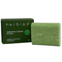Sabonete 7 Ervas em Barra Herbia 90g Sabonete 7 Ervas em Barra Herbia 90g