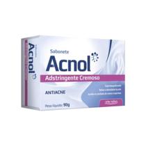 Sabonete Acnol Adstringente Cremoso Antiacne 90g