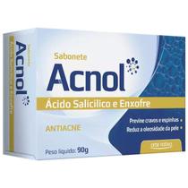 Sabonete Acnol, Antiacne, Cravos e Espinha, Ácido Salicílico e Enxofre em Barra Arte Nativa - 90g