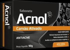 Sabonete acnol carvão ativado 90g - ARTE NATIVA