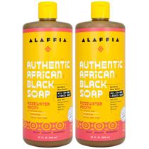 Sabonete Alaffia Authentic African Black Rosewater Peony 960mlX2 Sabonete Alaffia Authentic African Black Rosewater Peony 960mlX2