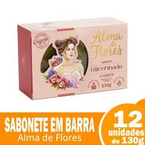Sabonete alma de flores 12x130g glicerinado garden