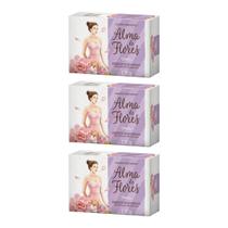 Sabonete Alma De Flores 130G Essencia Baunilha-Kit C/3Un Sabonete Alma De Flores 130G Essencia Baunilha-Kit C/3Un