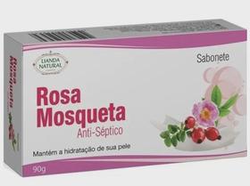 Sabonete anti-séptico rosa mosqueta 90g - LIANDA NATURAL