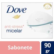 Sabonete Anti-Stress Dove Agua Micelar Barra, 90G