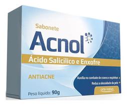 Sabonete Antiácne Acnol Com Ácido Salicílico E Enxofre