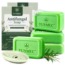 Sabonete Antifúngico Tuymec Clotrimazol 1% com Óleo de Melaleuca 4 Unidades Sabonete Antifúngico Tuymec Clotrimazol 1% com Óleo de Melaleuca 4 Unidades