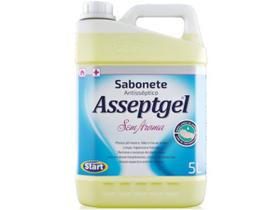 Sabonete Antisséptico Asseptgel Sem Aroma 5l Bacgel Start - LOJA CLEANUP