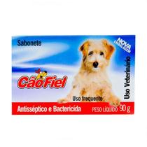 Sabonete Antisséptico Cão Fiel para Cães e Gatos 90g - MATACURA Sabonete Antisséptico Cão Fiel para Cães e Gatos 90g - MATACURA
