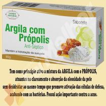 Sabonete Antisséptico Natural Argila com Própolis Lianda 90g