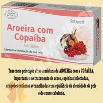 Sabonete Antisséptico Natural Lianda Aroeira com Copaíba 90g