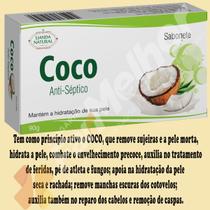 Sabonete Antisséptico Natural Lianda Coco 90g