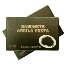 Sabonete Argila Preta 90g Tropical - Kit 2 Barras Sabonete Argila Preta 90g Tropical - Kit 2 Barras