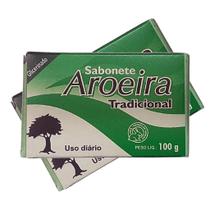 Sabonete Aroeira Glicerinado 100g Tropical - Kit 2 Barras