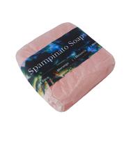 Sabonete Artesanal De Morango Banho Mãos Corpo 70G