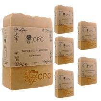 Sabonete Artesanal Hidratante Com Argila Amarela 110g Kit C6 - CPC CASA PET CLEAN