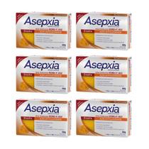 Sabonete Asepxia 80G Enxofre - Kit Com 6Un