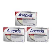 Sabonete Asepxia 80G Neutro - Kit Com 3Un