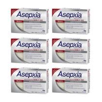 Sabonete Asepxia 80G Neutro - Kit Com 6Un