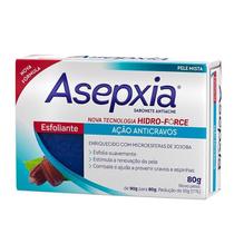 Sabonete Asepxia Esfoliante Ação Anticravos 80g Sabonete Asepxia Esfoliante Ação Anticravos 80g