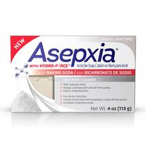 Sabonete Assepxia, limpeza profunda, tratamento para acne 118 ml com bicarbonato de sódio