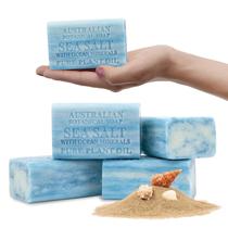Sabonete Australian Botanical Sea Salt com minerais oceânicos 200mL x4