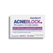 Sabonete barra 80g pele com acne acneblock - kley hertz