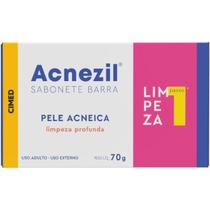 Sabonete Barra Acnezil Limpeza Profunda Pele Acneica 70g