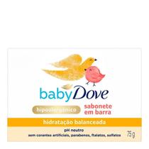 Sabonete Barra Baby Dove Hidratação Balanceada 75g Unilever