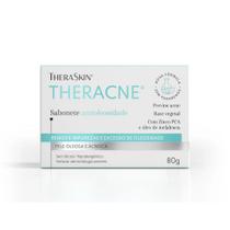 Sabonete Barra Dermocosmético Controle de Oleosidade TheraSkin Theracne 80g
