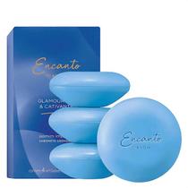 Sabonete Barra Encanto Glamurosa e Cativante 4x80g - Avon