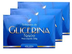 Sabonete Barra Glicerina Neutro Arte Nativa Caixa 100G 3 Un Sabonete Barra Glicerina Neutro Arte Nativa Caixa 100G 3 Un