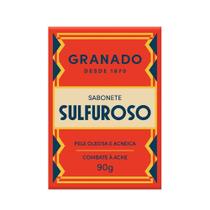 Sabonete Barra Granado Sulfuroso 10% Enxofre Controle Oleosidade 90g Sabonete Barra Granado Sulfuroso 10% Enxofre Controle Oleosidade 90g