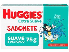 Sabonete Barra Huggies Extra Suave 75g