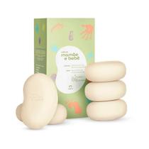 Sabonete Barra Infantil Mamãe Bebê 5x100g Tradicional - Perfumaria Sabonete Barra Infantil Mamãe Bebê 5x100g Tradicional - Perfumaria