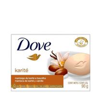 Sabonete Barra Karité e Baunilha Dove 90g