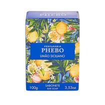 Sabonete barra phebo limão siciliano 100g